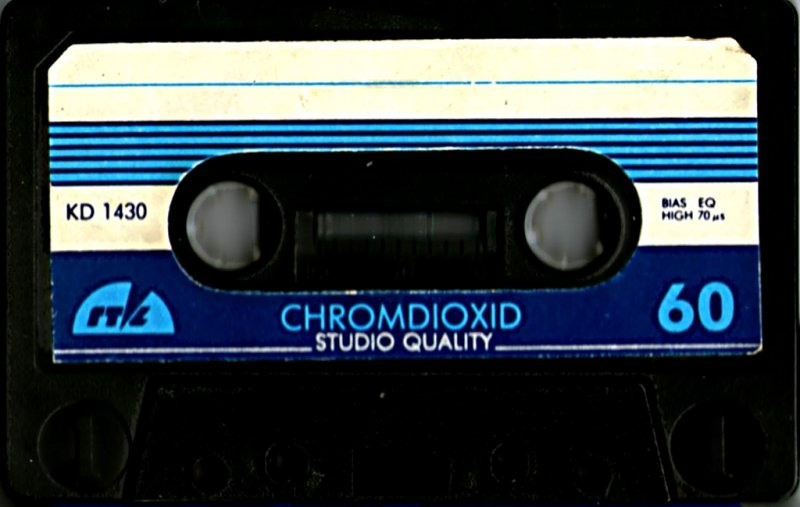 Compact Cassette RTV 60 Type II Chrome Yugoslavia