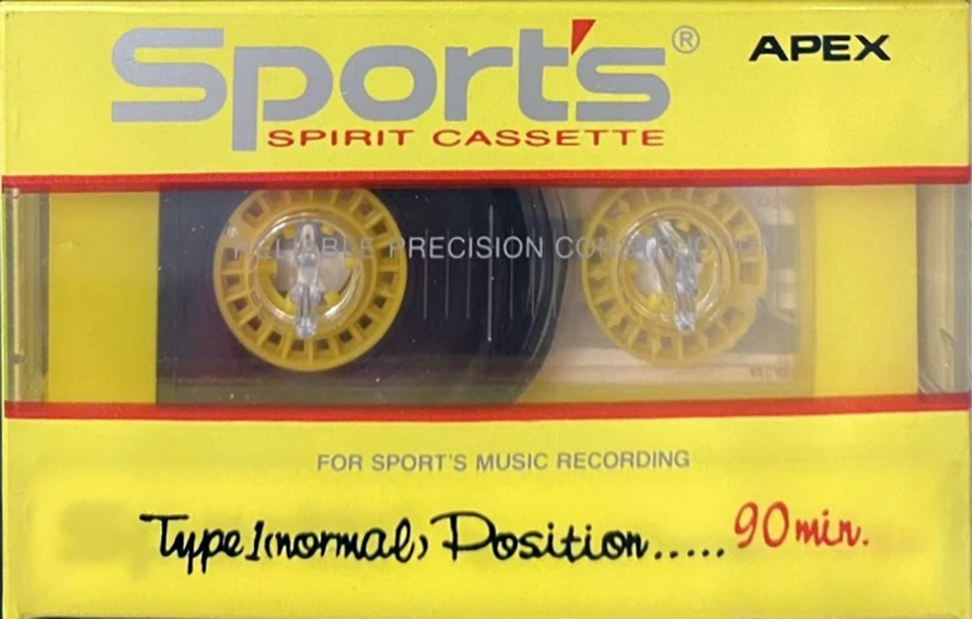 Compact Cassette Apex Sport`s 90 "Exellent" Type I Normal Unknown Country