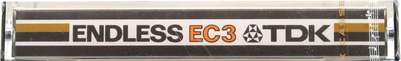 Compact Cassette TDK EC Endless 3 "EC3" Endless Cassette 1978 Europe, USA