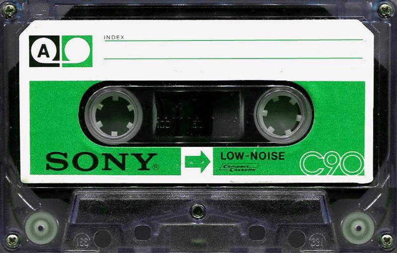 Compact Cassette Sony 90 Type I Normal 1976 USA