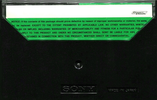 Compact Cassette Sony 90 Type I Normal 1976 USA