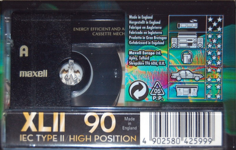 Compact Cassette Maxell XLII 90 "2000 Limited Edition" Type II Chrome 1998 Europe