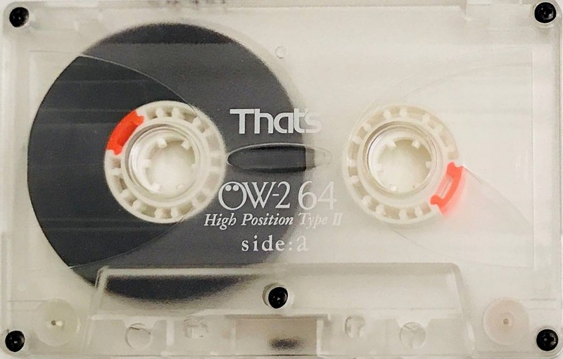 Compact Cassette Thats OW-2 64 Type II Chrome 1991 Japan