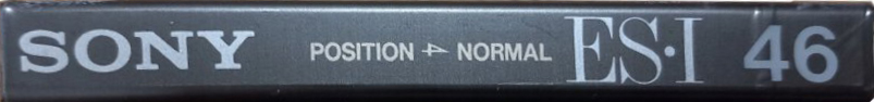 Compact Cassette Sony ES-I 46 "C-46ES1" Type I Normal 1992 Japan