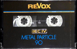 Compact Cassette Revox 90 "Metal Particle" Type IV Metal 1984 Europe