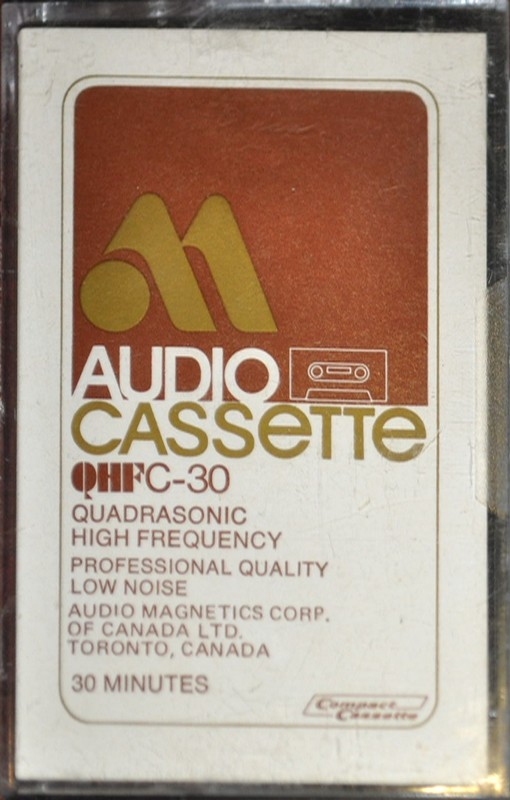 Compact Cassette Audio Magnetics QHF 30 Type I Normal 1970 Canada