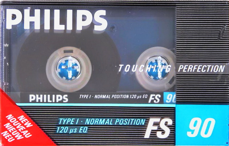 Compact Cassette Philips FS 90 Type I Normal 1987 Europe