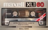 Compact Cassette Maxell XLI 60 Type I Normal 1984 USA