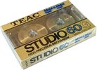 Compact Cassette Teac STUDIO 60 "/60G" Type IV Metal 1984 Japan