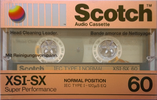 Compact Cassette Scotch XS I-SX 60 Type I Normal 1990 Europe