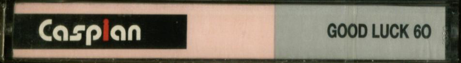 Compact Cassette Caspian 60 "Good Luck" Type I Normal 1988 Iran