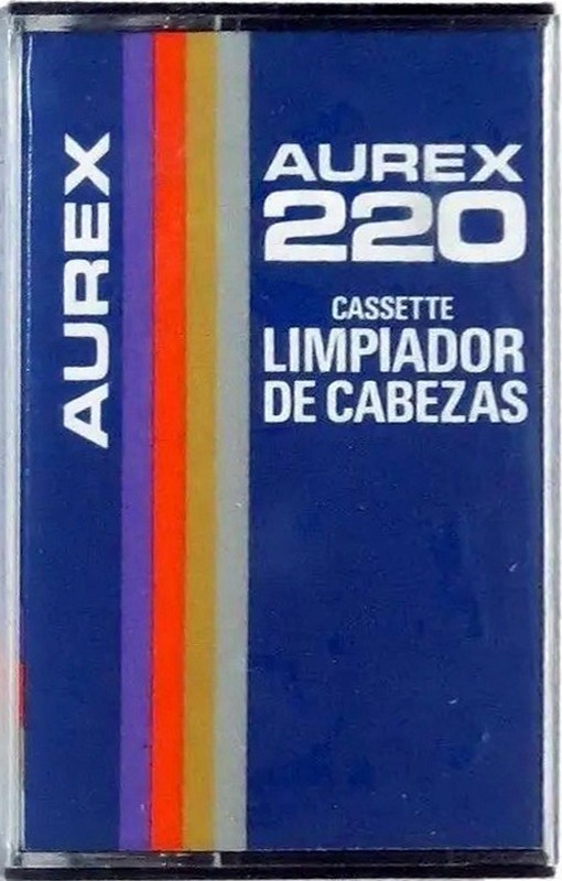 Compact Cassette Aurex 220 Cleaning Cassette 1978 Latin America