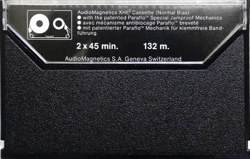Compact Cassette Audio Magnetics XHE I 90 Type I Normal 1979 Europe