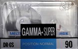 Compact Cassette Meltrack DR-GS 90 "GAMMA-SUPER" Type I Normal India