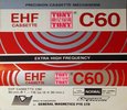 Compact Cassette Tony EHF 60 Type I Normal 1986 Singapore