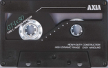 Compact Cassette AXIA GT-Ix 50 "GT-1x B 50" Type I Normal 1989 Japan