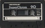 Compact Cassette Universum Super 90 Type II Chrome 1985 Germany