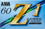 Compact Cassette AXIA Z1 60 Type I Normal 1995 Japan