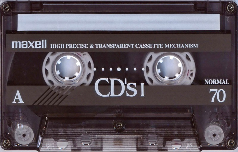 Compact Cassette Maxell CD`s I / CD`s 1 70 "CDS1-70G" Type I Normal 1994 Japan