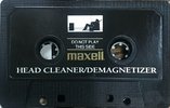 Compact Cassette Maxell Cleaning Cassette Europe
