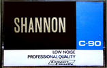 Compact Cassette Shannon 90 Type I Normal 1979 Hong Kong