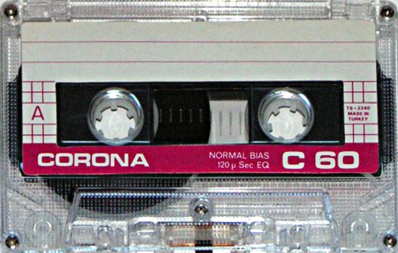 Compact Cassette Corona 60 Type I Normal Turkey