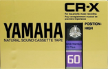 Compact Cassette Yamaha CR-X 60 Type II Chrome 1982 Worldwide
