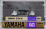 Compact Cassette Yamaha CR-X 60 Type II Chrome 1982 Worldwide