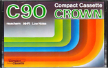 Compact Cassette Crown / Crown Radio Corporation 90 Type I Normal 1979 Europe