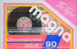 Compact Cassette Magna UC-X 90 Type II Chrome 1990 Europe