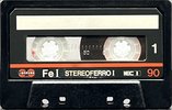 Compact Cassette Sonovox Fe I 90 "Stereoferro I" Type I Normal 1983 Portugal