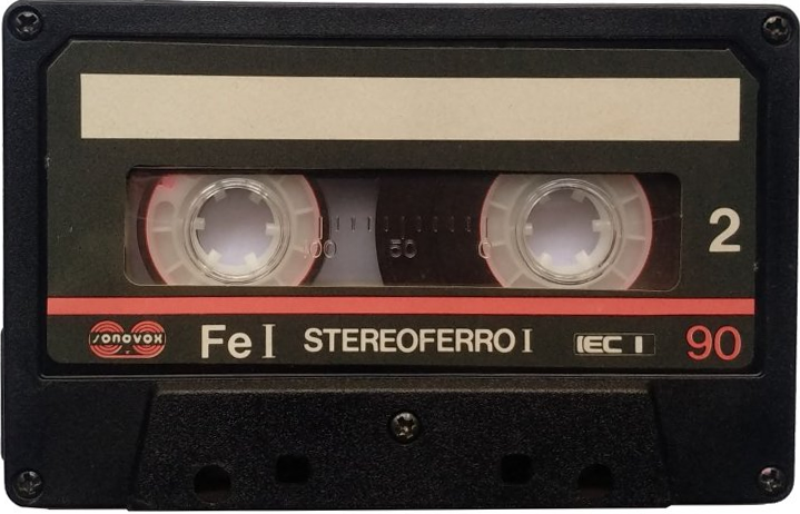 Compact Cassette Sonovox Fe I 90 "Stereoferro I" Type I Normal 1983 Portugal