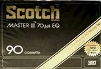 Compact Cassette Scotch Master II 90 Type II Chrome 1977 USA