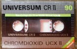 Compact Cassette Universum UCX II 90 Type II Chrome 1983 Europe