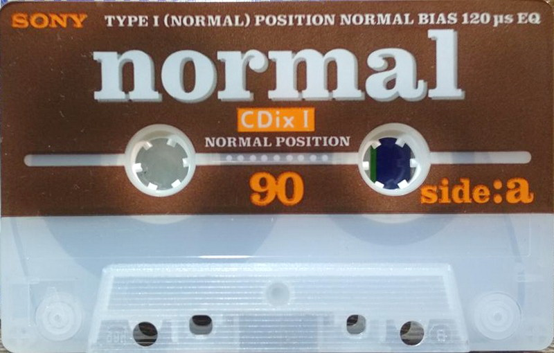 Compact Cassette Sony CDix I 90 "C-90CDX1D" Type I Normal 1996 Japan