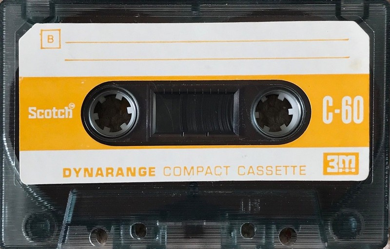 Compact Cassette Scotch Dynarange 60 Type I Normal 1971 Europe