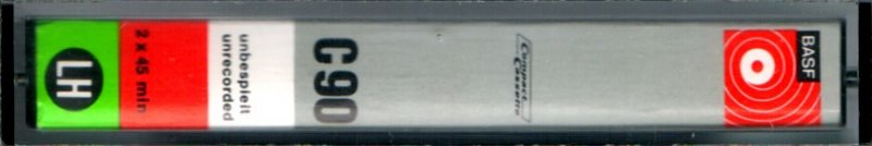 Compact Cassette BASF LH 90 Type I Normal 1971 Europe