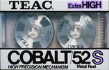 Compact Cassette Teac COBALT 52 "52S" Type II Chrome 1984 Japan