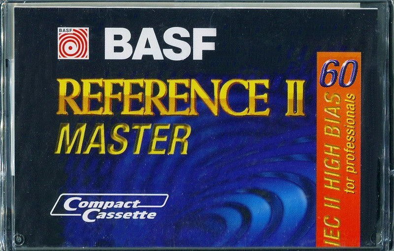 Compact Cassette BASF Reference II Master 60 Type II Chrome 1995 Europe