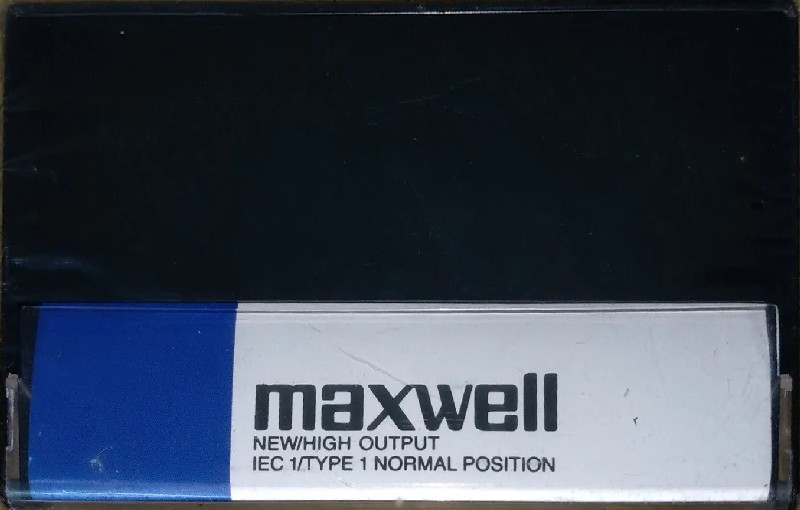 Compact Cassette Maxwell ELN 60 Type I Normal