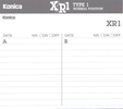Compact Cassette Konica XR 90 "XR1" Type I Normal 1993 Japan