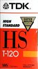 VHS, Video Home System TDK HS 120 Type II Chrome 1988 North America