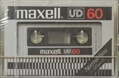 Compact Cassette Maxell UD 60 Type I Normal 1978 Japan