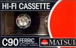 Compact Cassette Matsui 90 Type I Normal UK