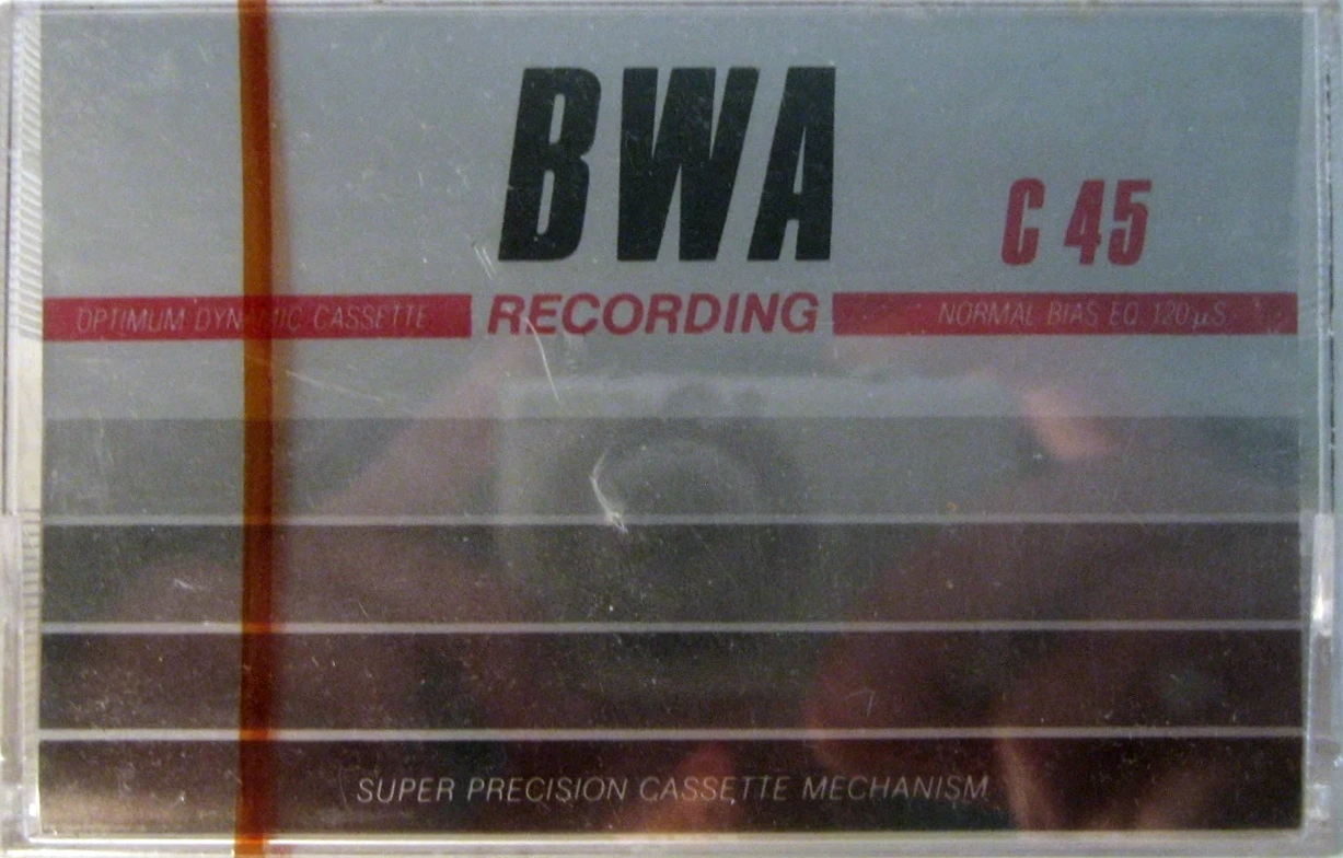 Compact Cassette BWA Recording 45 Type I Normal Unknown Country