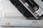 Compact Cassette BWA Recording 45 Type I Normal Unknown Country