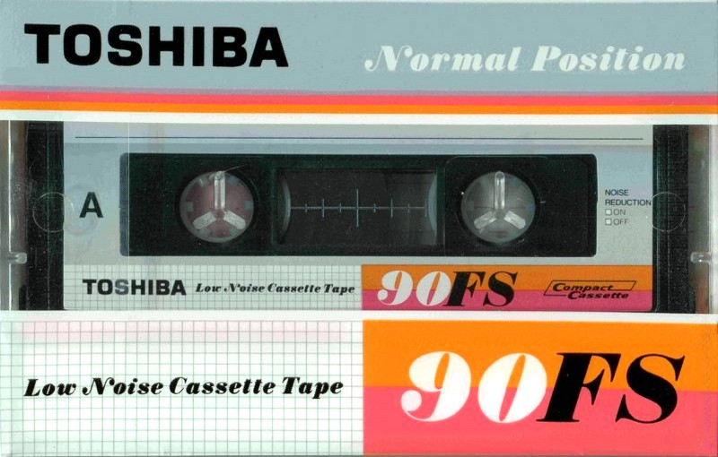 Compact Cassette Toshiba FS 90 Type I Normal 1983 Japan