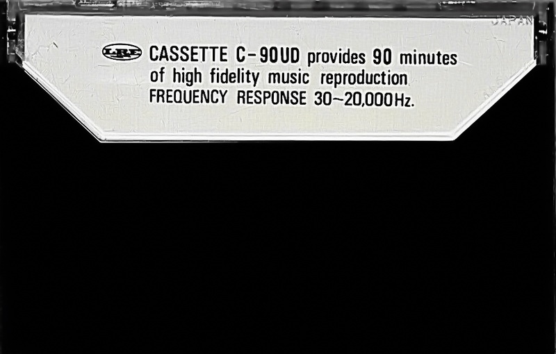 Compact Cassette Lafayette/LRE Criterion 90 "99-15901" Type I Normal USA