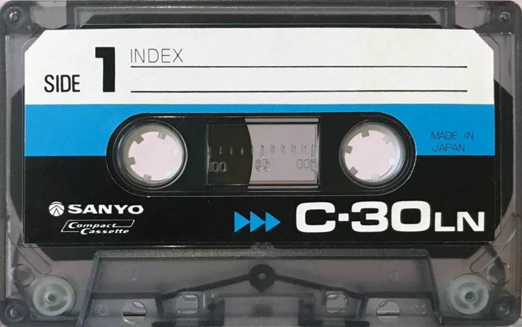 Compact Cassette Sanyo LN 30 Type I Normal 1976 Japan