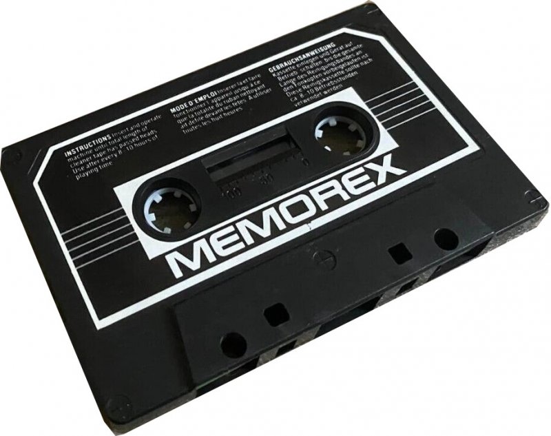 Compact Cassette Memorex Cleaning Cassette USA